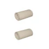 Lot De 2 Draps Housses Jersey Beige Bonnet 30 Cm 100% Coton Biologique -Terre de nuit boutique 2dh beige fond blanc