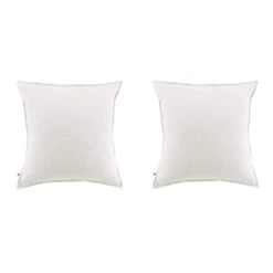 Lot De 2 Taies D'oreiller Flanelle Blanc