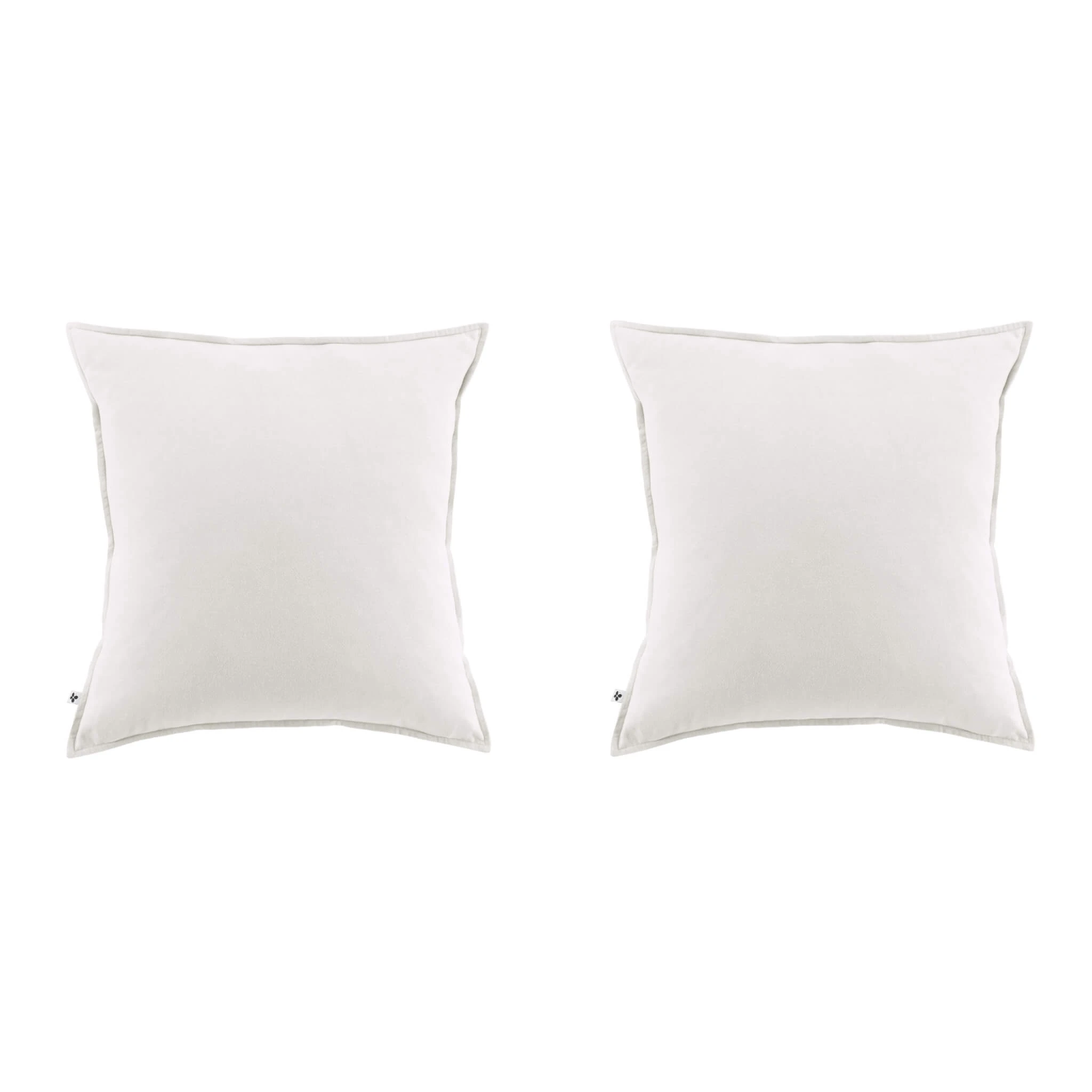 Lot De 2 Taies D'oreiller Flanelle Blanc 3 Lot De 2 Taies D'oreiller Flanelle Blanc
