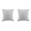 Lot De 2 Taies D'oreiller Flanelle Gris 1 Lot De 2 Taies D'oreiller Flanelle Gris -Terre de nuit boutique 2to2 candice gris 2