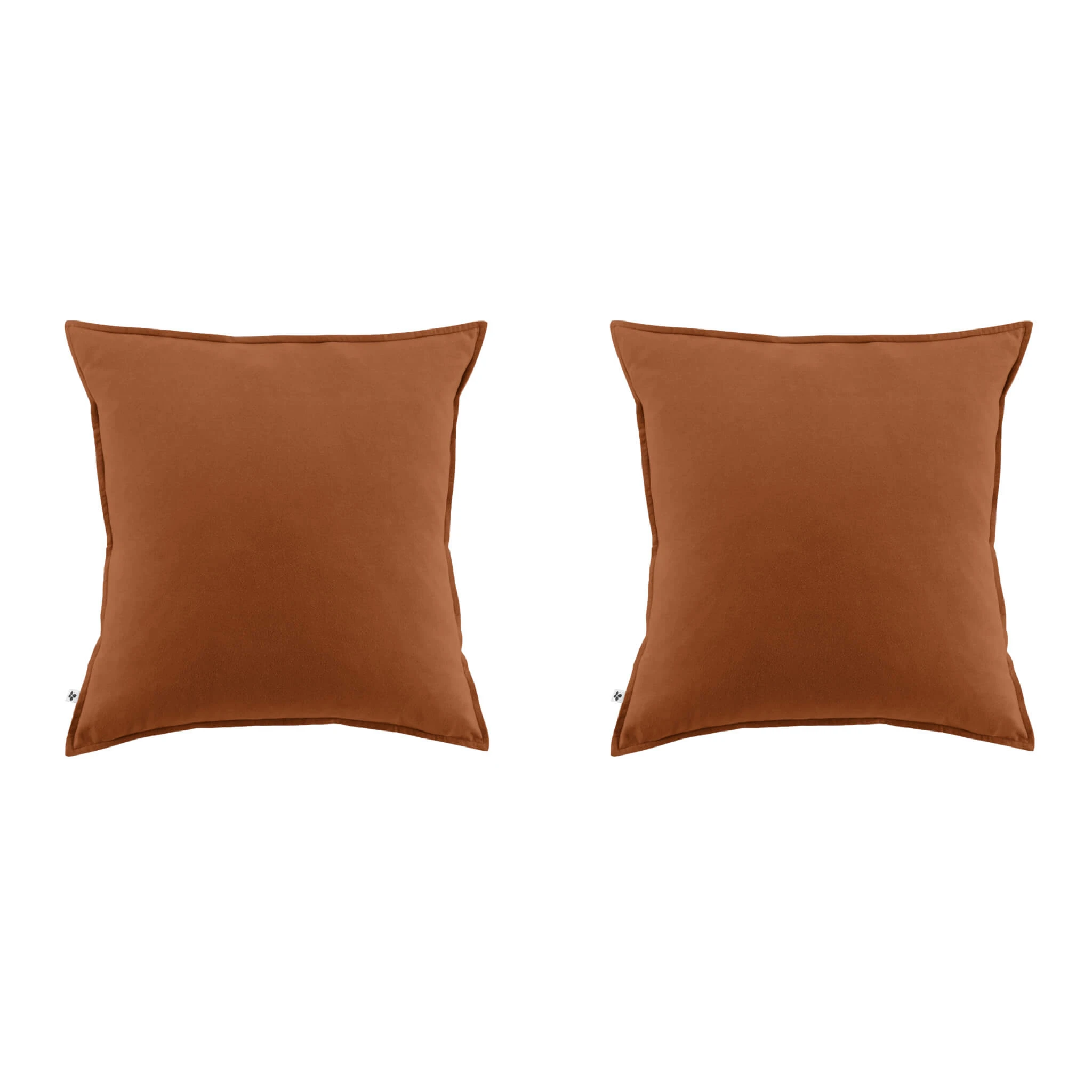 Lot De 2 Taies D'oreiller Flanelle Orange 3 Lot De 2 Taies D'oreiller Flanelle Orange