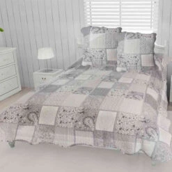 Couvre-lit Aurore + 2 Taies D'oreillers