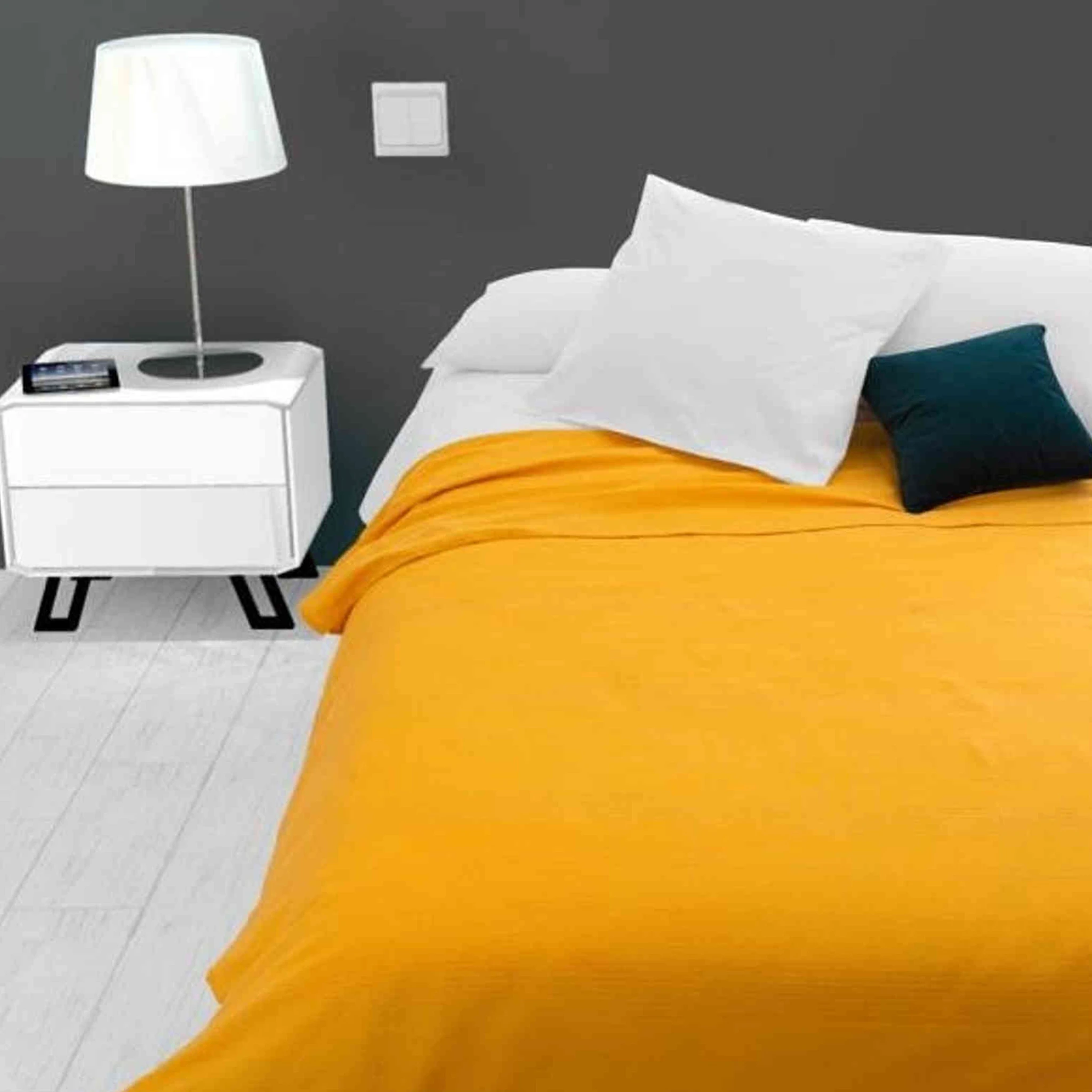 Jeté De Lit Adèle Moutarde 3 Jeté De Lit Adèle Moutarde