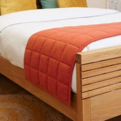 Chemin De Lit Matelassé Jersey -Terre de nuit boutique chemin de lit matelass terra zoom