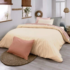 Housse De Couette 100% Coton Biologique Dune - Tradilinge
