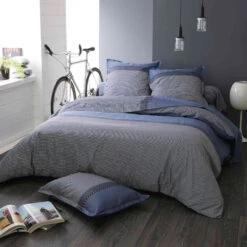 Drap Housse Satin De Coton Enzo Bonnet 30 Cm - Tradilinge -Terre de nuit boutique dh enzo ambiance