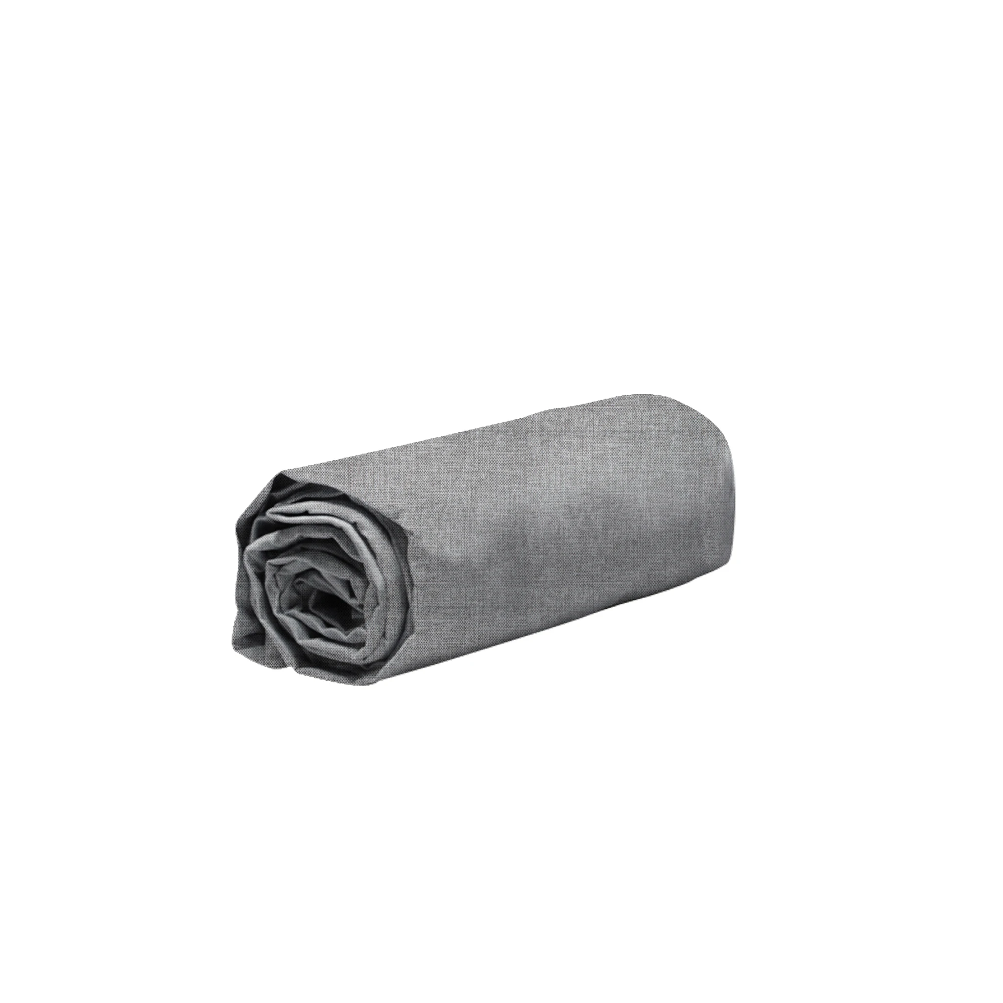 Drap Housse Jersey Gris Chiné Bonnet 30 Cm 4 Drap Housse Jersey Gris Chiné Bonnet 30 Cm – Image 2