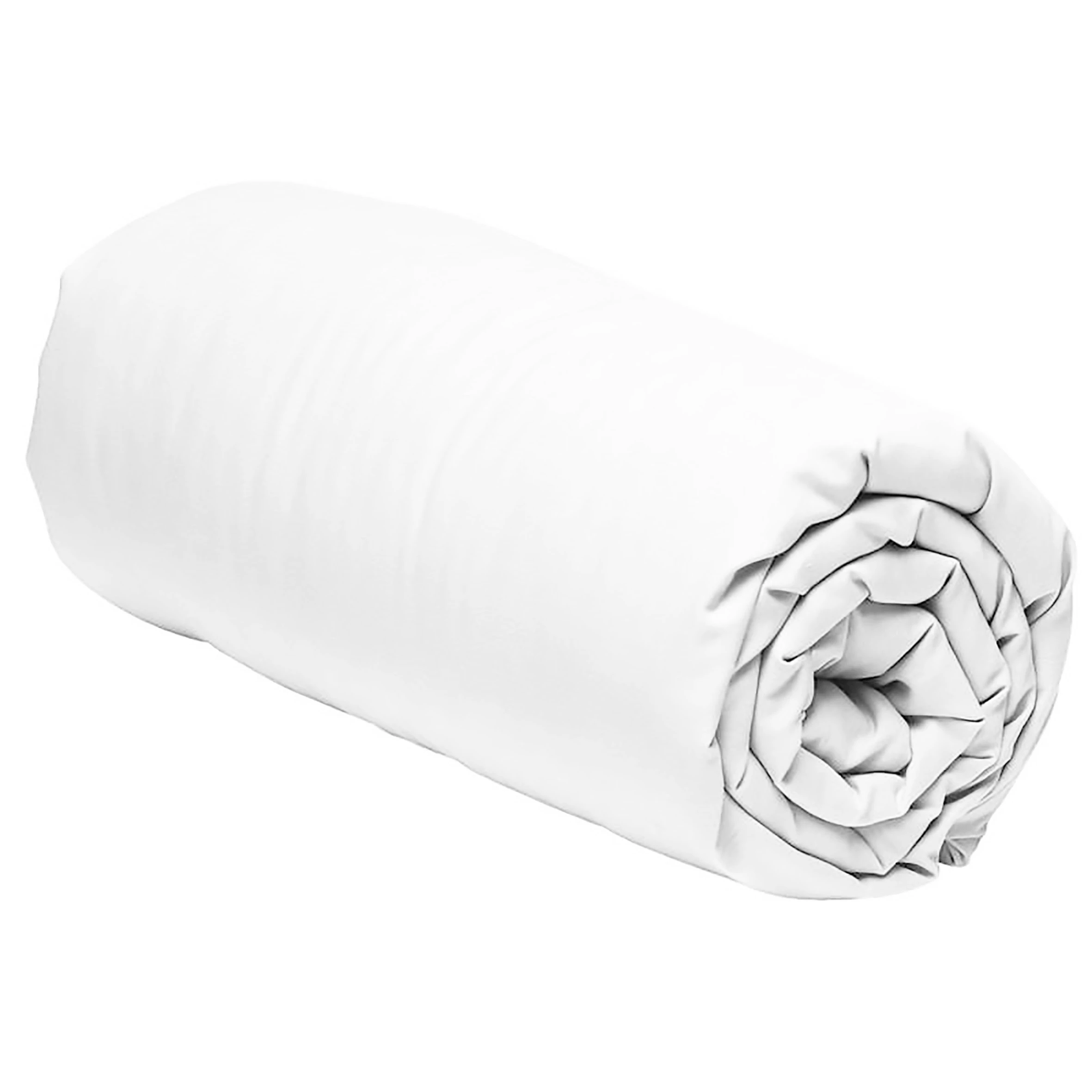 Drap Housse Satin Blanc 4 Drap Housse Satin Blanc – Image 2