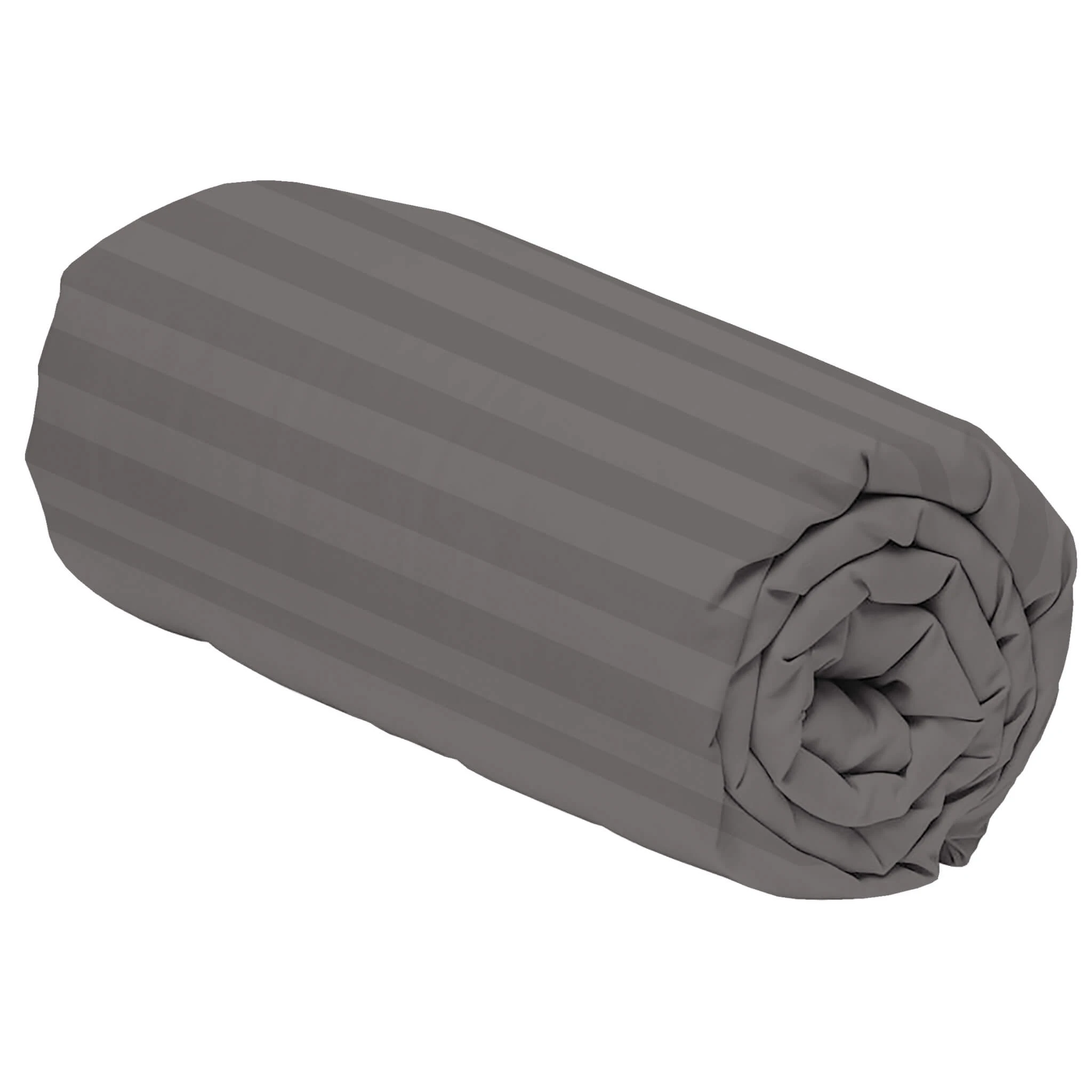 Drap Housse Satin Gris Perle 4 Drap Housse Satin Gris Perle – Image 2
