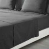 Drap Plat Polycoton Actually Anthracite 2 Drap Plat Polycoton Actually Anthracite -Terre de nuit boutique dp actually anthracite