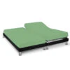 Drap Housse Vert Jade TPR Jersey Extensible