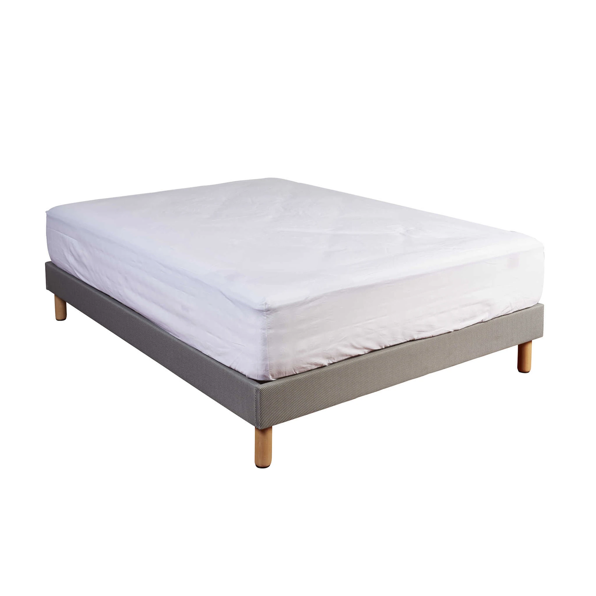 Drap Housse 100% Coton Blanc Bonnet 40 Cm 3 Drap Housse 100% Coton Blanc Bonnet 40 Cm