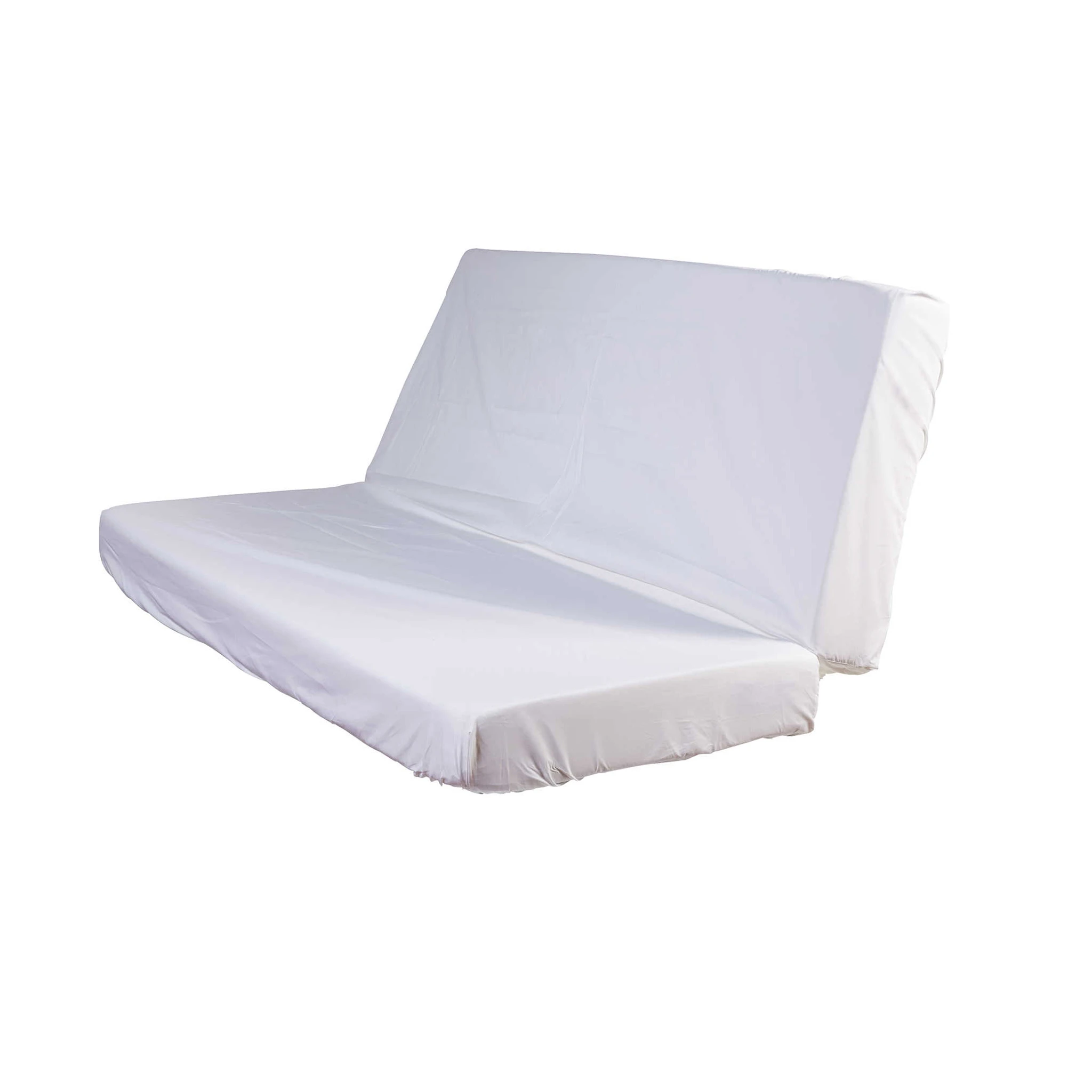 Drap Housse Blanc Pour Matelas Clic-clac Bonnet 20 Cm 4 Drap Housse Blanc Pour Matelas Clic-clac Bonnet 20 Cm – Image 2