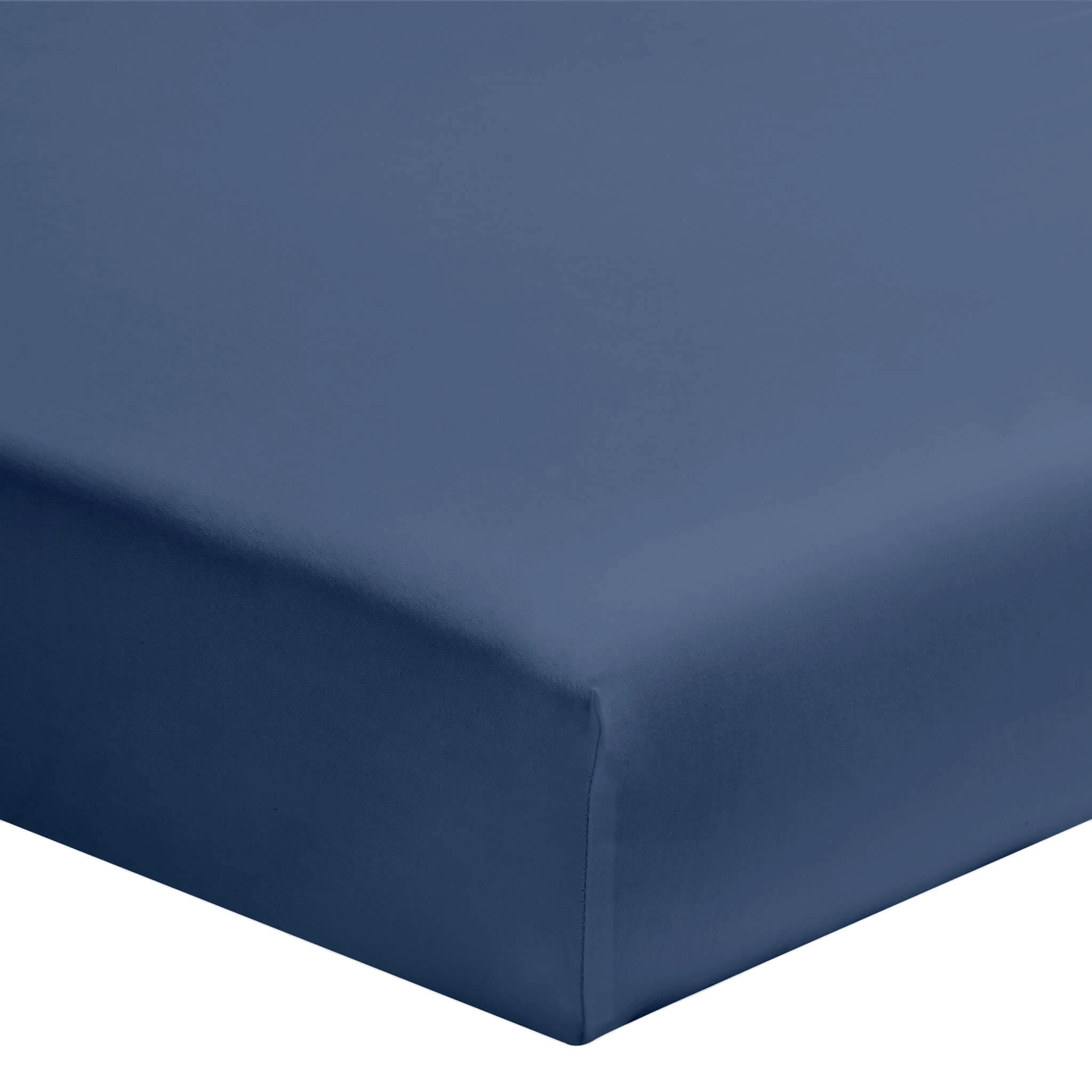 Lot De 2 Draps Housses Jersey Bleu Océan Bonnet 30 Cm 4 Lot De 2 Draps Housses Jersey Bleu Océan Bonnet 30 Cm – Image 2