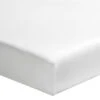 Drap Housse Percale Blanc Bonnet 30 Cm