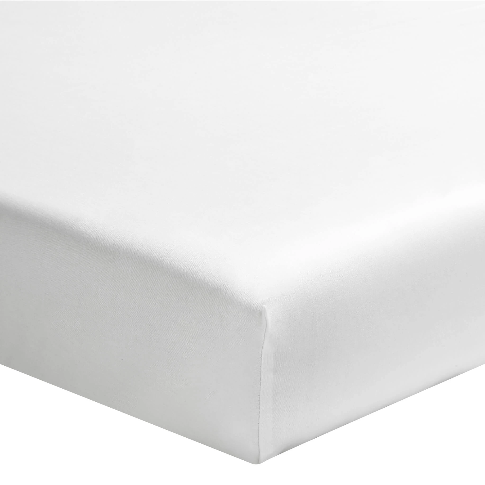 Drap Housse Percale Blanc Bonnet 30 Cm 3 Drap Housse Percale Blanc Bonnet 30 Cm