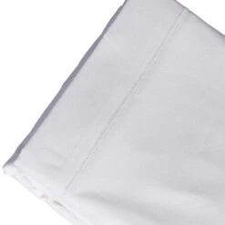Drap Plat 100% Coton -Terre de nuit boutique drap plat blanc fond blanc 2