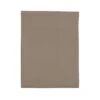 Drap Plat Taupe 100% Coton Biologique -Terre de nuit boutique drap plat coton bio taupe fond blanc 1