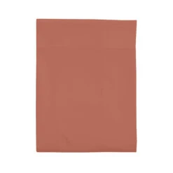 Drap Plat 100% Coton Terracotta