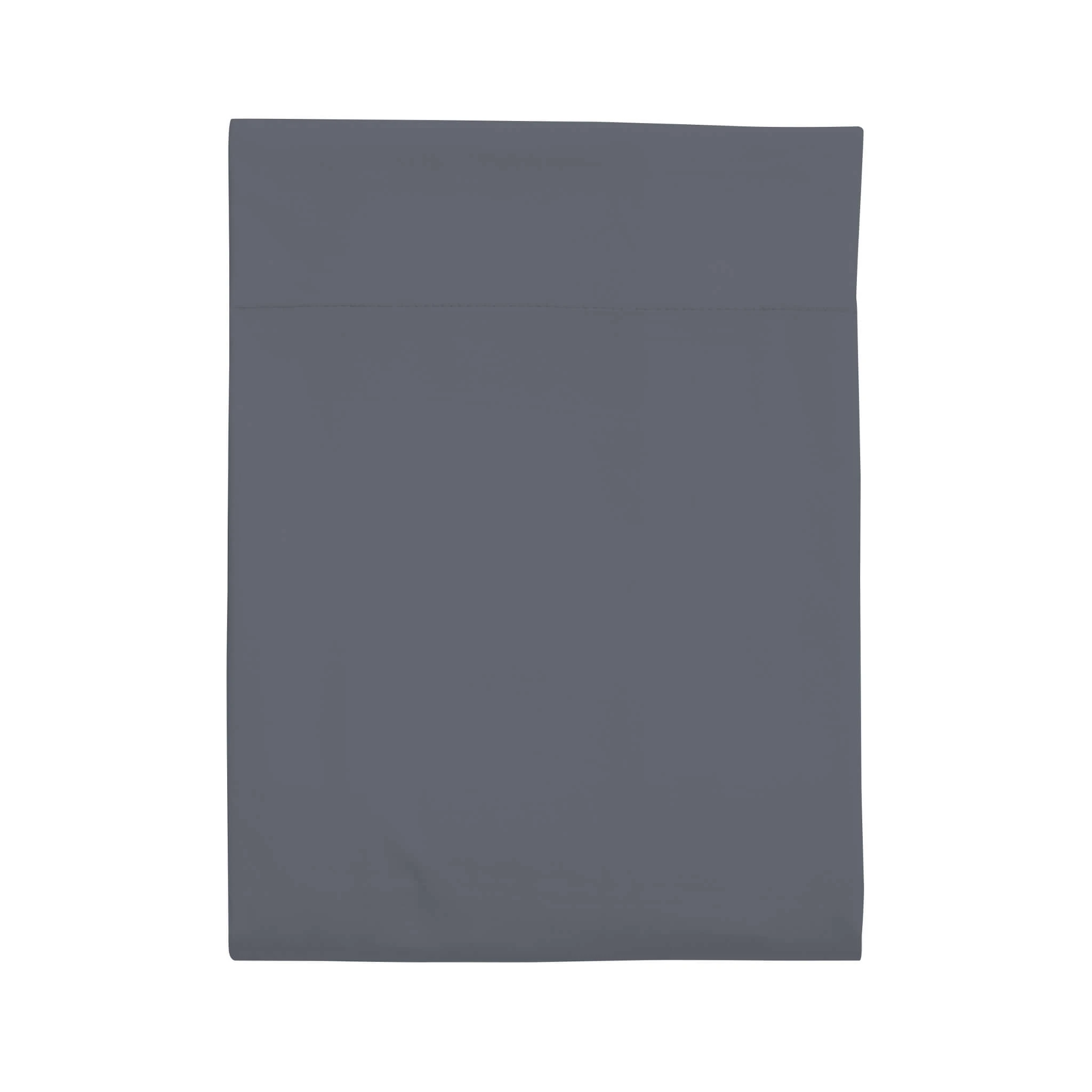 Drap Plat Percale Gris Ardoise 3 Drap Plat Percale Gris Ardoise