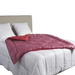 Édredon Gonflant Bicolore Cerise-violet Terre De Nuit 6 Édredon Gonflant Bicolore Cerise-violet Terre De Nuit -Terre de nuit boutique edredon rouge 2