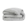 Housse De Couette Flanelle Gris