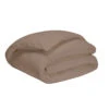 Housse De Couette Taupe 100% Coton Biologique -Terre de nuit boutique housse couette coton bio taupe fond blanc 1