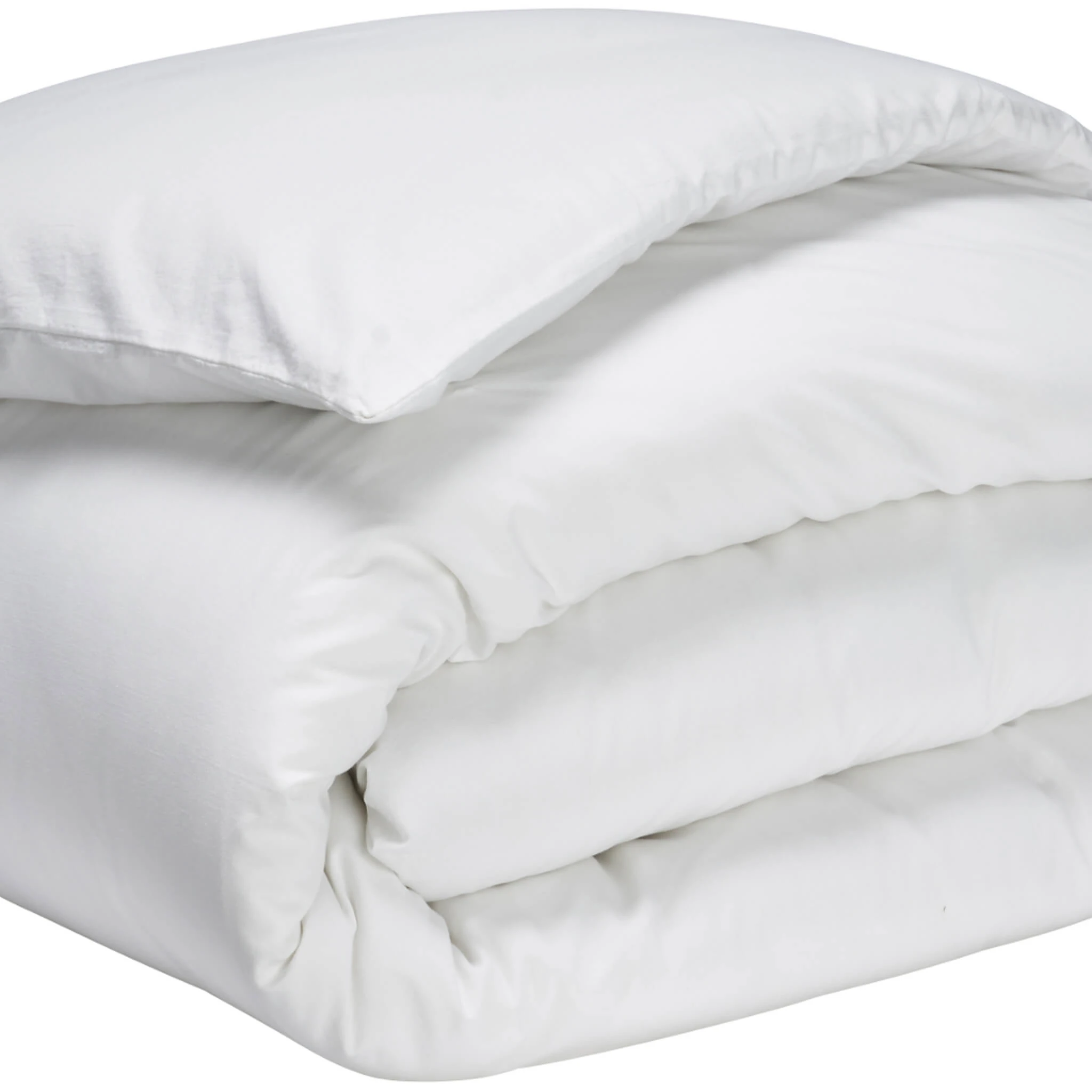 Housse De Couette Blanc 100% Coton 4 Housse De Couette Blanc 100% Coton – Image 2
