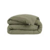 Housse De Couette Flanelle Kaki -Terre de nuit boutique housse couette kaki fond blanc 1