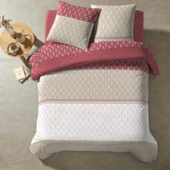 Parure De Lit Mohy Beige -Terre de nuit boutique mohy vue du dessus