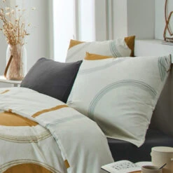 Parure De Lit On Anthracite -Terre de nuit boutique on zoom