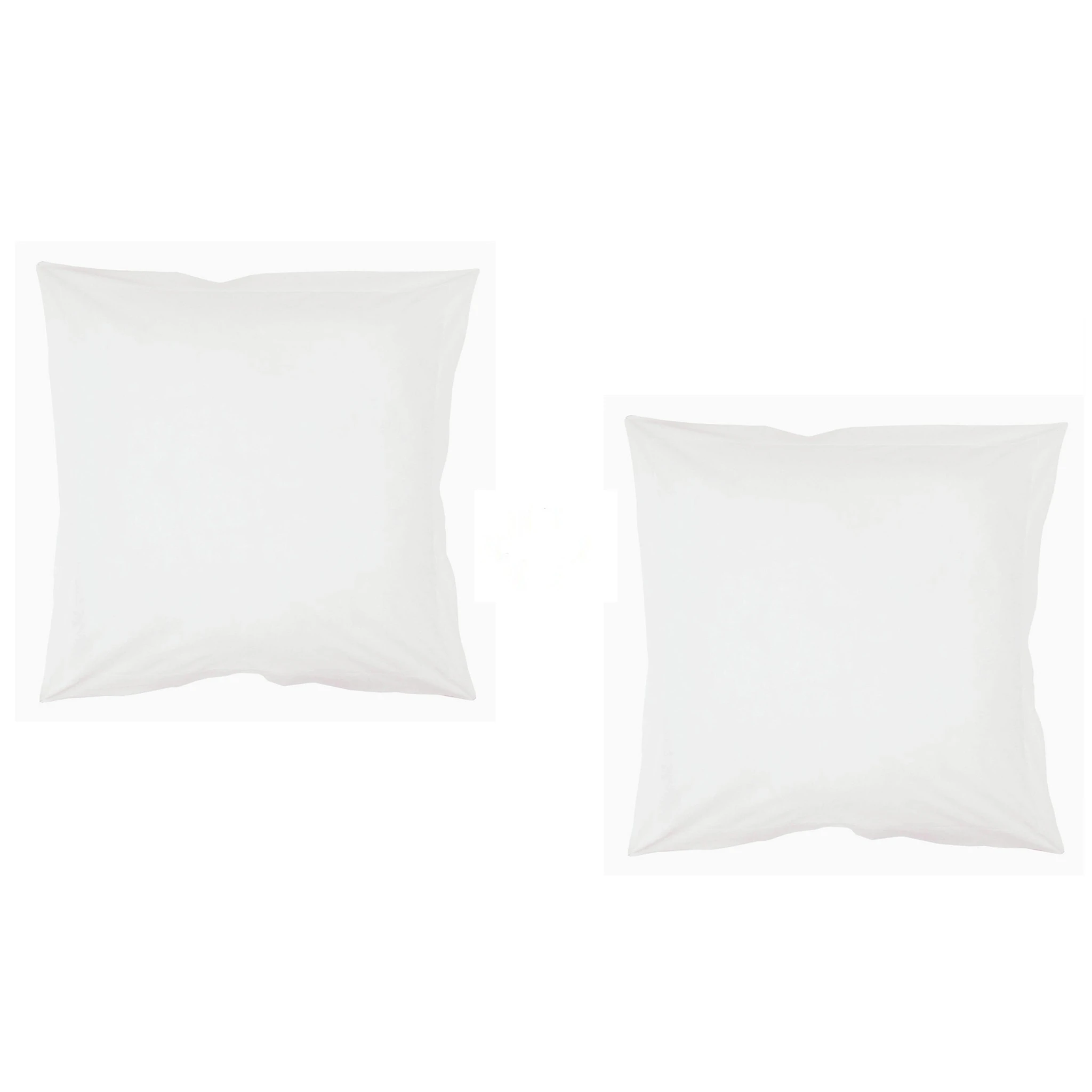Lot De 2 Taies D'oreillers Blanches 3 Lot De 2 Taies D'oreillers Blanches – Image 2