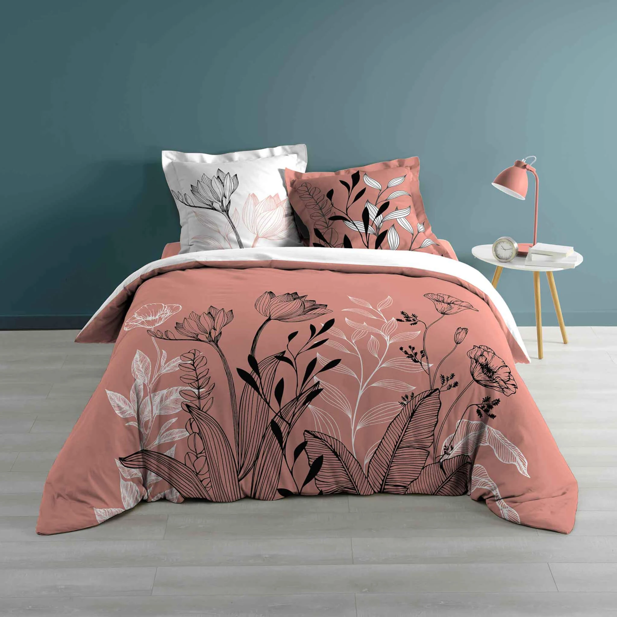 Parure De Lit Amelina Rose 3 Parure De Lit Amelina Rose