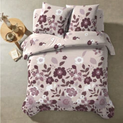 Parure De Lit Capucine 240x220 Cm -Terre de nuit boutique parure capucine vue dessus