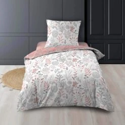Parure De Lit Suzanne 18 Parure De Lit Suzanne -Terre de nuit boutique parure de lit suzanne rose 1 personne ambiance 1