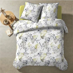 Parure De Lit Filo Vert 7 Parure De Lit Filo Vert -Terre de nuit boutique parure filo green