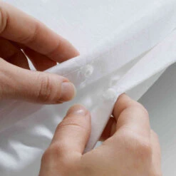 Parure De Lit Coton Lavé Stonalia Blanc -Terre de nuit boutique parure finition 9