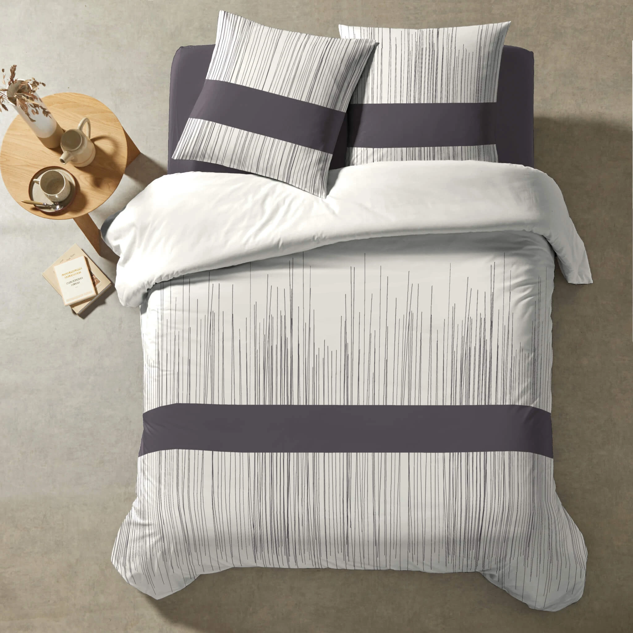 Parure De Lit Froggy Anthracite 5 Parure De Lit Froggy Anthracite – Image 3