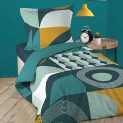 Parure De Lit Gemma Bleu 7 Parure De Lit Gemma Bleu -Terre de nuit boutique parure gemma bleu 1p