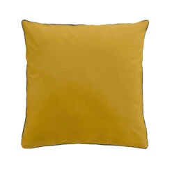 Parure De Lit Coton Lavé Linette Jaune 8 Parure De Lit Coton Lavé Linette Jaune -Terre de nuit boutique parure linette jaune oreiller 1