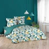Parure De Lit Rythmo Bleu -Terre de nuit boutique parure rythmo bleu