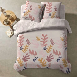 Parure De Lit Toile 240x220 Cm 7 Parure De Lit Toile 240x220 Cm -Terre de nuit boutique parure toile vue dessus