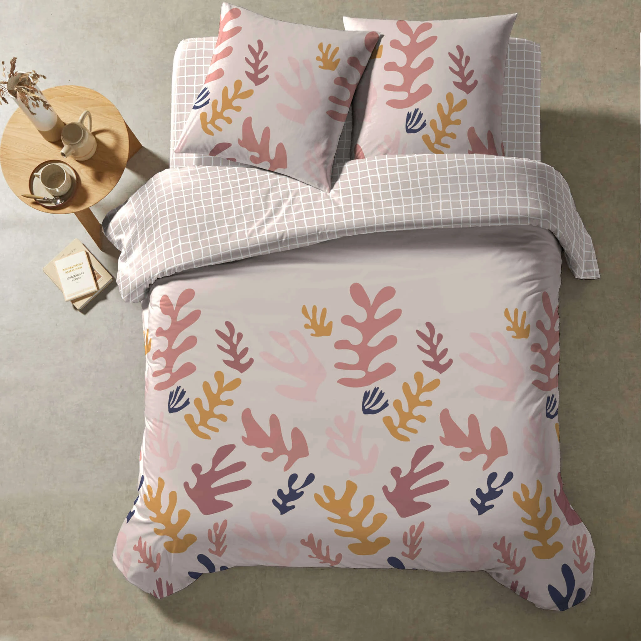 Parure De Lit Toile 240x220 Cm 5 Parure De Lit Toile 240x220 Cm – Image 3