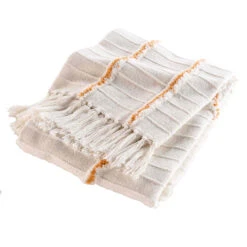 Plaid Kenya Lodge 125x150 Cm -Terre de nuit boutique plaid kenya lodge terracotta zoom