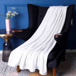 Plaid Polaire Sherpa Bella 125x150 Cm 7 Plaid Polaire Sherpa Bella 125x150 Cm -Terre de nuit boutique plaid polaire sherpa bella 125x150 cm blanc