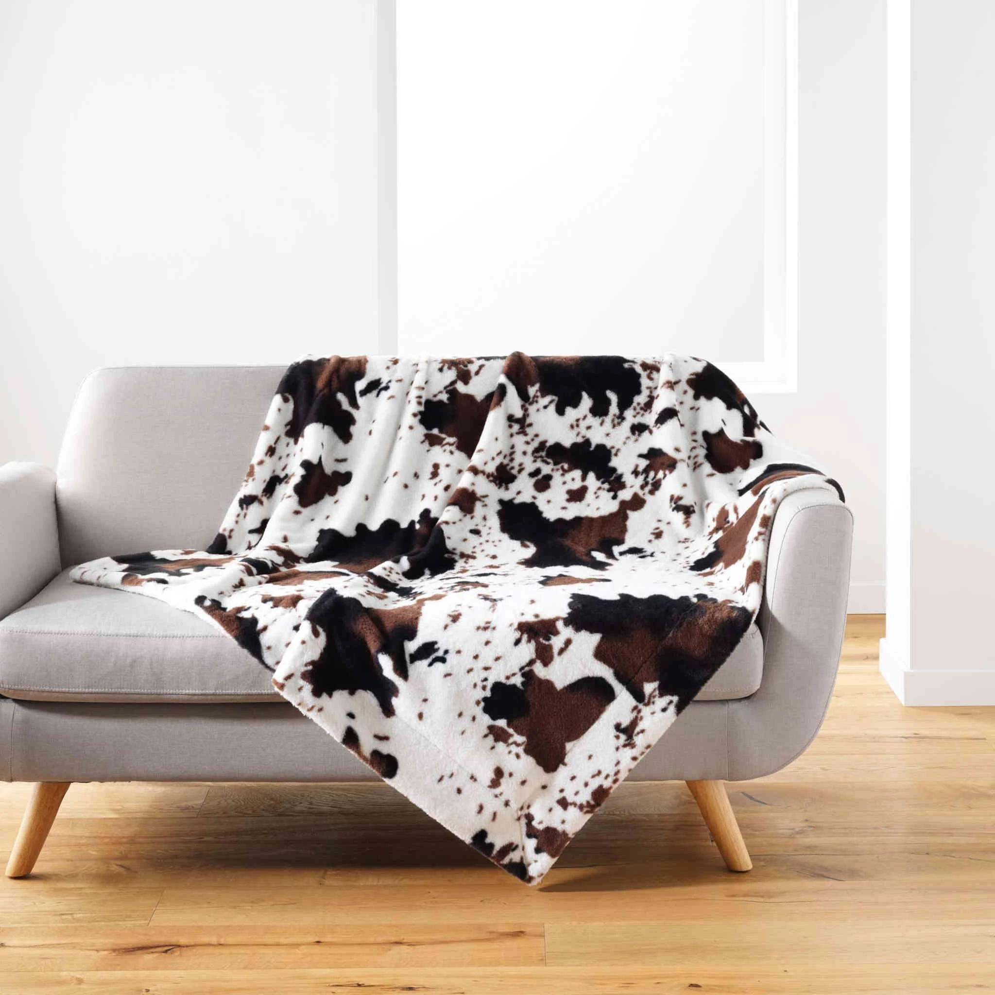 Plaid Imitation Fourrure/sherpa Western 125x150 Cm 3 Plaid Imitation Fourrure/sherpa Western 125x150 Cm