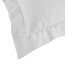 Taie D'oreiller Biolina En Coton Biologique 34 Taie D'oreiller Biolina En Coton Biologique -Terre de nuit boutique taie oreiller carre biolina blanc zoom 1 1