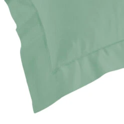 Taie D'oreiller Biolina En Coton Biologique 32 Taie D'oreiller Biolina En Coton Biologique -Terre de nuit boutique taie oreiller carre biolina sauge zoom 1 1