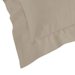 Taie D'oreiller Biolina En Coton Biologique 33 Taie D'oreiller Biolina En Coton Biologique -Terre de nuit boutique taie oreiller carre biolina taupe zoom 1