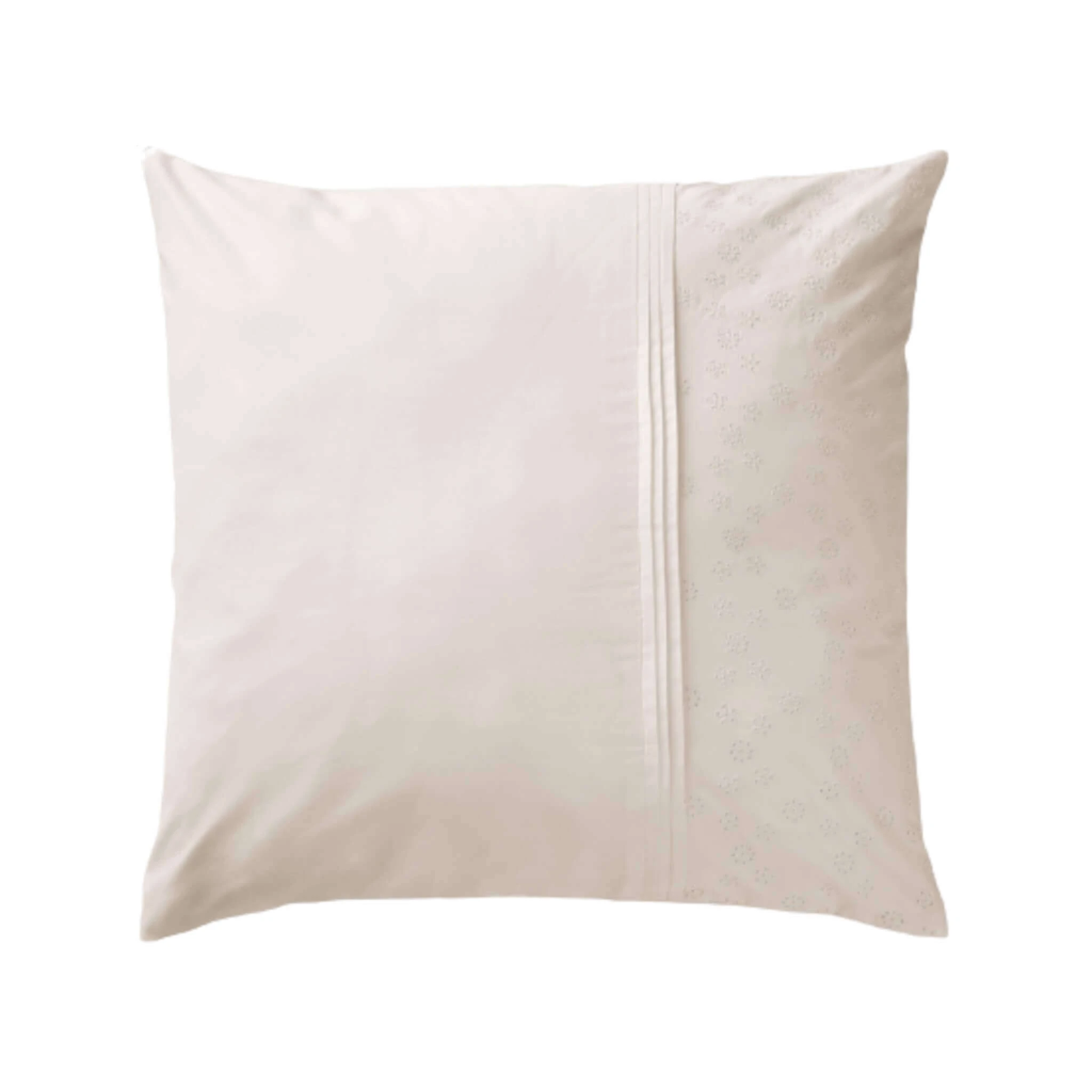 Taie D'oreiller 100% Coton Broderie Anglaise 6 Taie D'oreiller 100% Coton Broderie Anglaise – Image 4